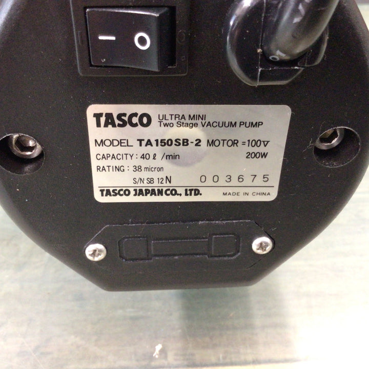 〇 タスコ(TASCO) 真空ポンプ TA150SB-2 【東大和店】