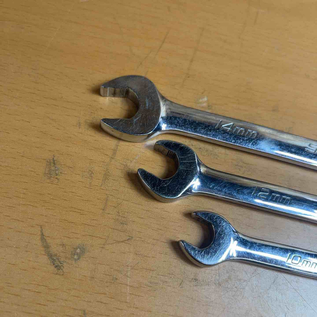 Snap-on スナップオン　オープンエンドスピードレンチ　SRSM10/SRSM12/SRSM14　3個 【越谷店】