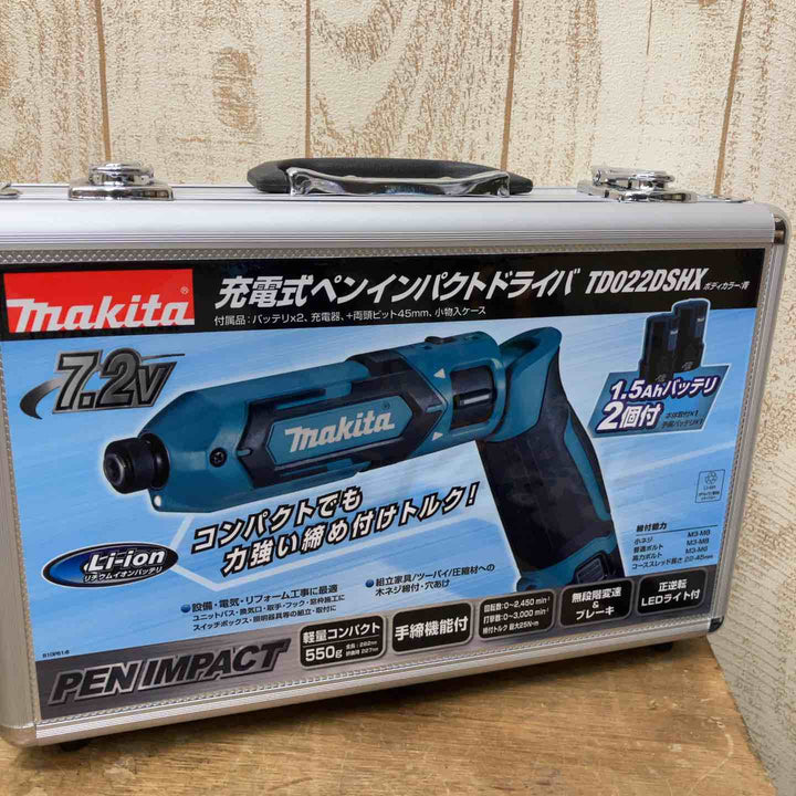 【未使用品】★マキタ(makita) コードレスペンインパクトドライバー TD022DSHX フルセット【柏店】