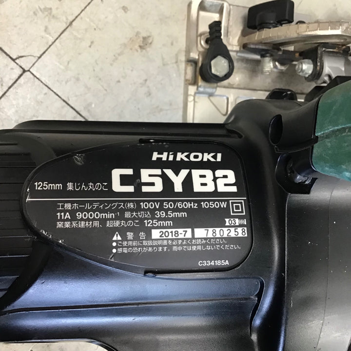 【中古品】ハイコーキ/HIKOKI ※旧:日立工機 集じん丸のこ C5YB2 【鴻巣店】