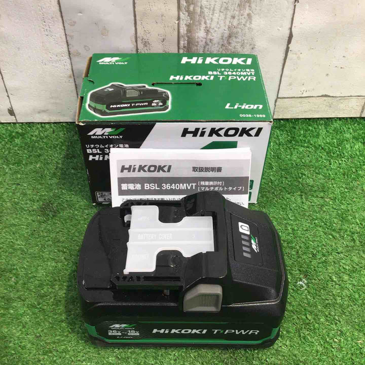 ★ハイコーキ(HIKOKI ※旧:日立工機) リチウムイオンバッテリー 36V/4.0Ah BSL3640MVT【町田店】