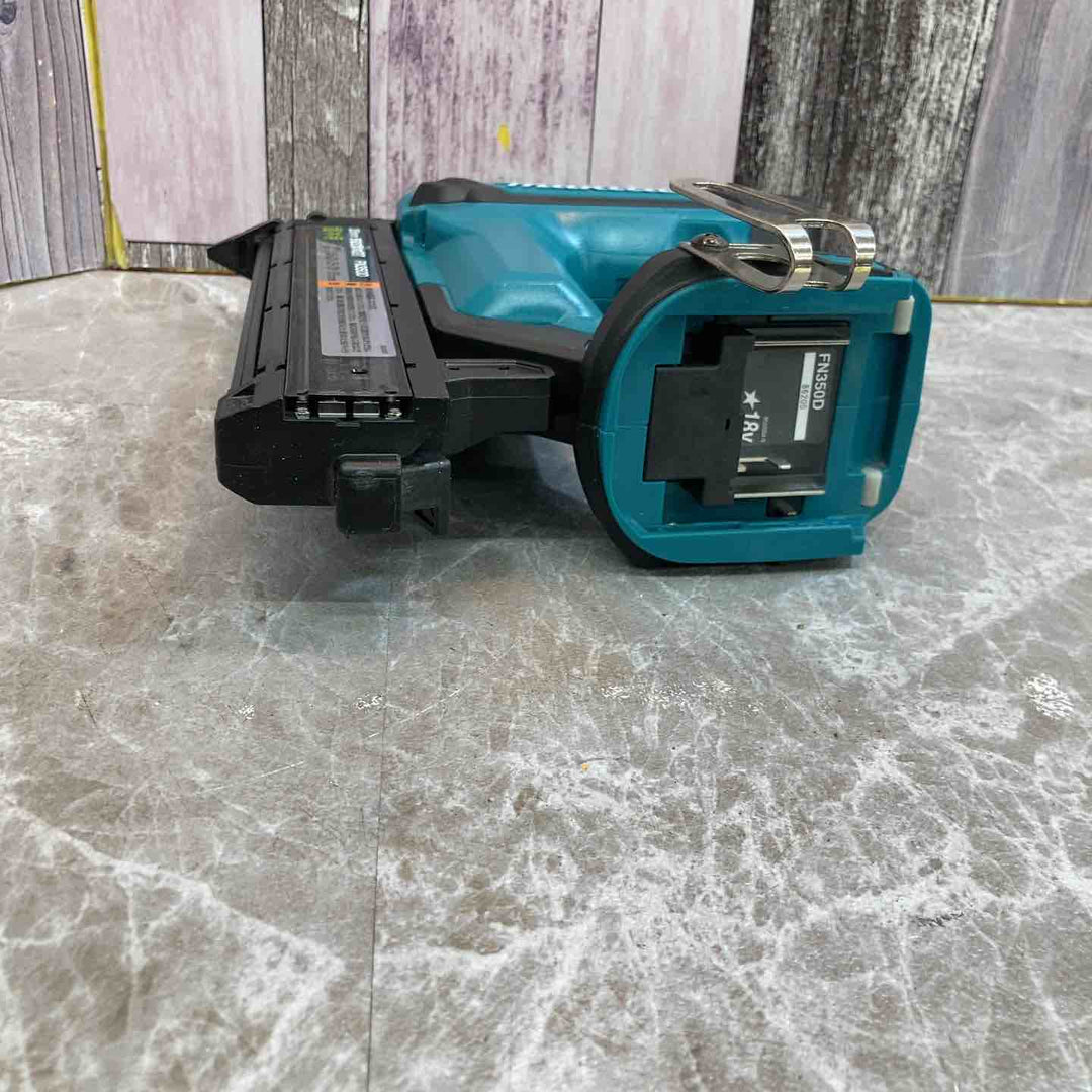【中古品】◇マキタ 充電式35mm面木釘打ち機 FN350DZ【八潮店】