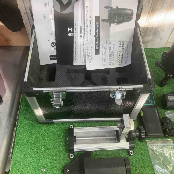 ◇VOICE レーザー墨出し器 5ライン(矩十字・横) グリーンレーザー Model-G5【町田店】