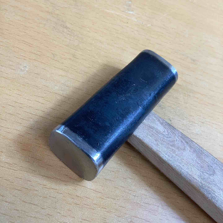 正行 まさつら 四角 玄翁 玄能 黒打 40匁 約150g 火色仕上げ 山桜柄 ハンマー 金槌  トンカチ 金づち  大工道具  細かい作業【越谷店】