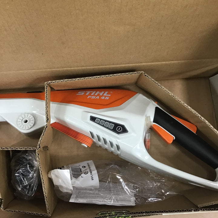 【未使用長期保管品】STIHL スチール FSA 45 バッテリー内臓 刈払機【草加店】