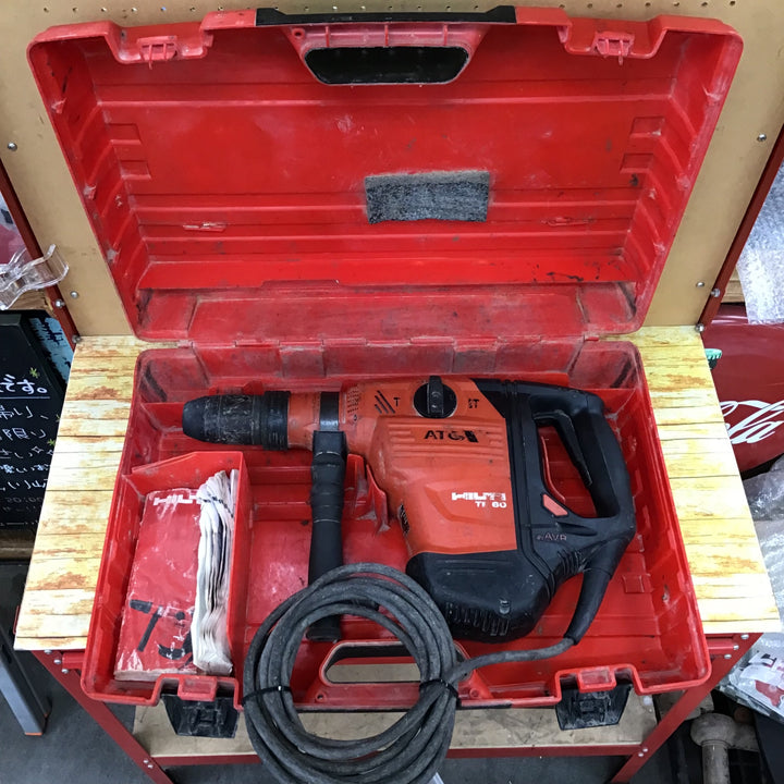 ★ヒルティ(Hilti) コード式ロータリーハンマー TE60-ATC-AVR【川崎店】