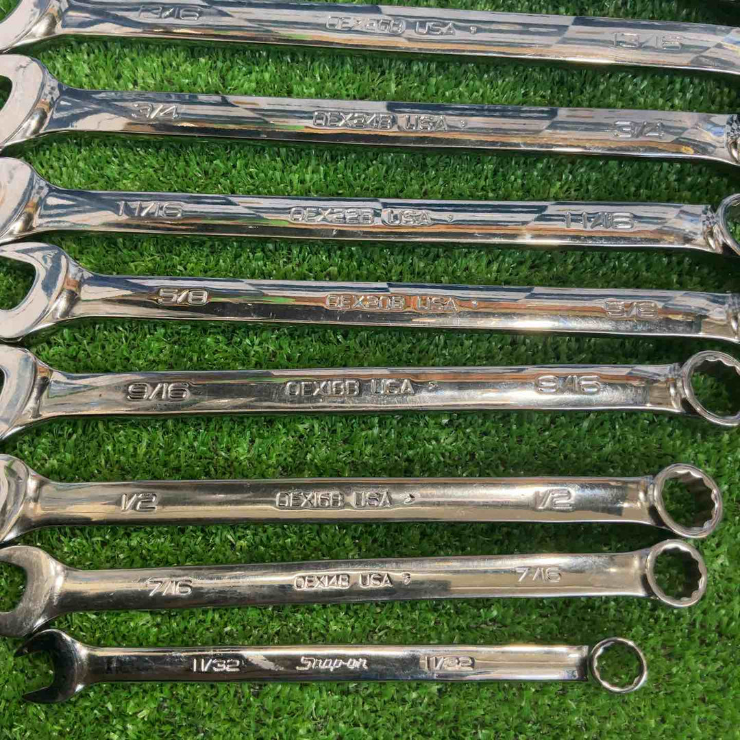 スナップオン(Snap-on) コンビネーションレンチ 11本 セット OEX12B ～ OEX32B【草加店】