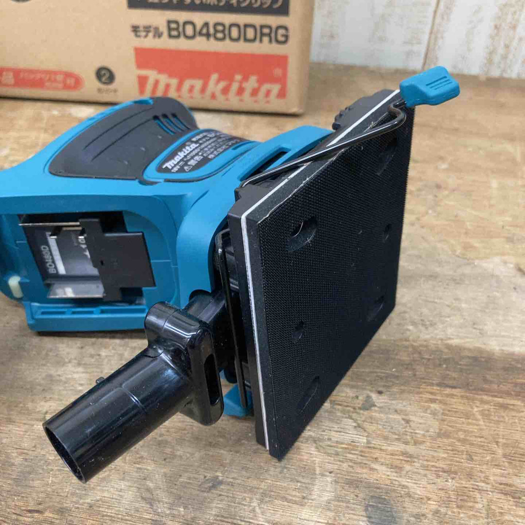 【未使用品】★マキタ(makita) コードレス防じんミニサンダ BO480DRG 外箱ダメージあり【柏店】