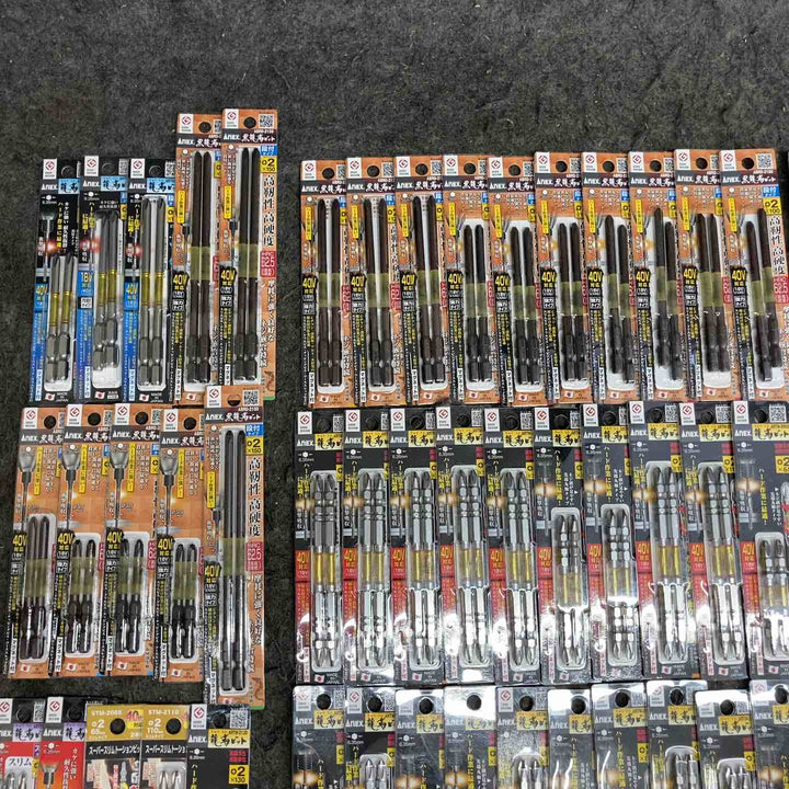 【未使用品】 アネックス/ANEX インパクトビット(+2) 135パック 2本入り (計270本) 40V対応 約6kg 【鴻巣店】