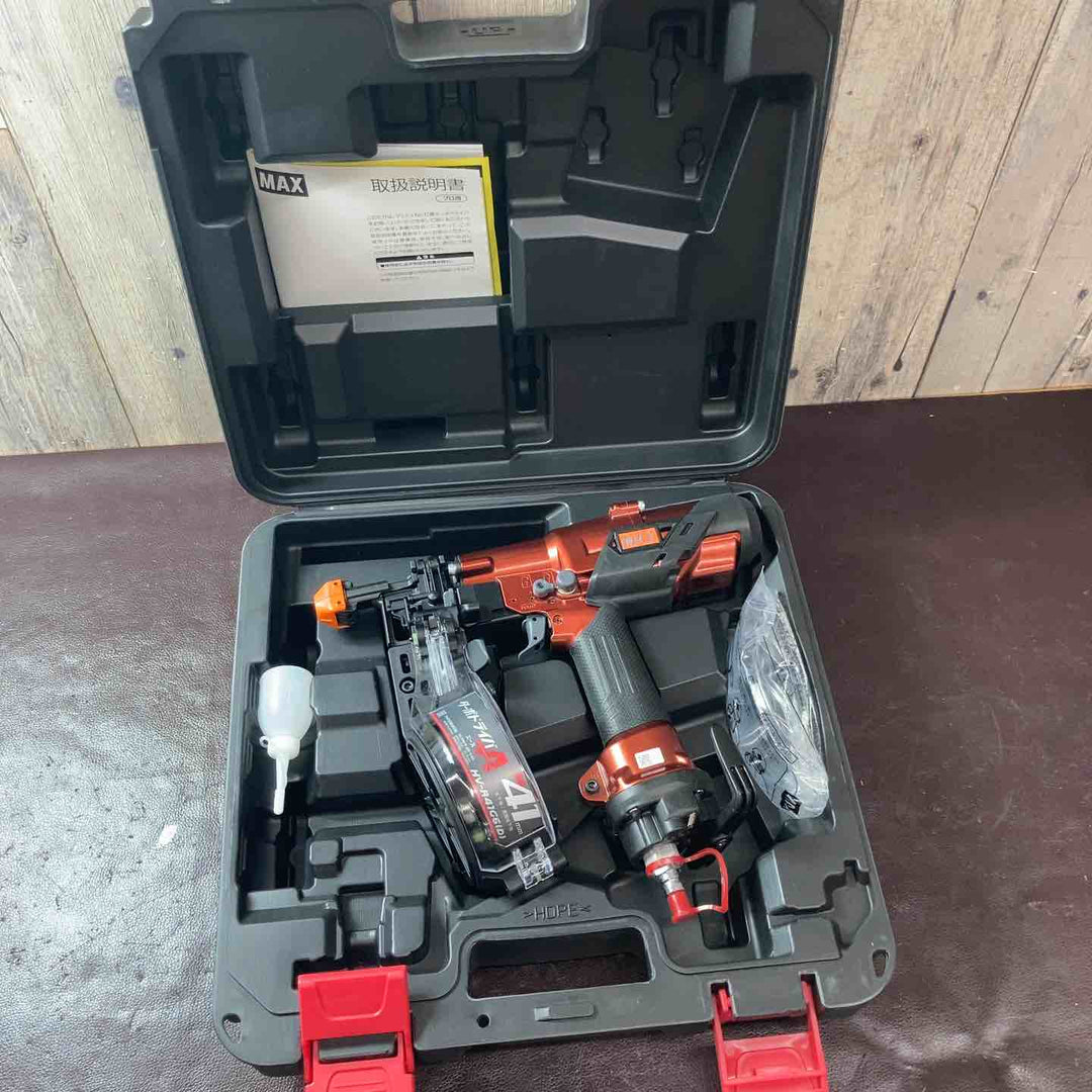 【未使用(店頭展示品)】マックス(MAX) 高圧エアネジ打ち機 HV-R41G6(D)-R【東大和店】