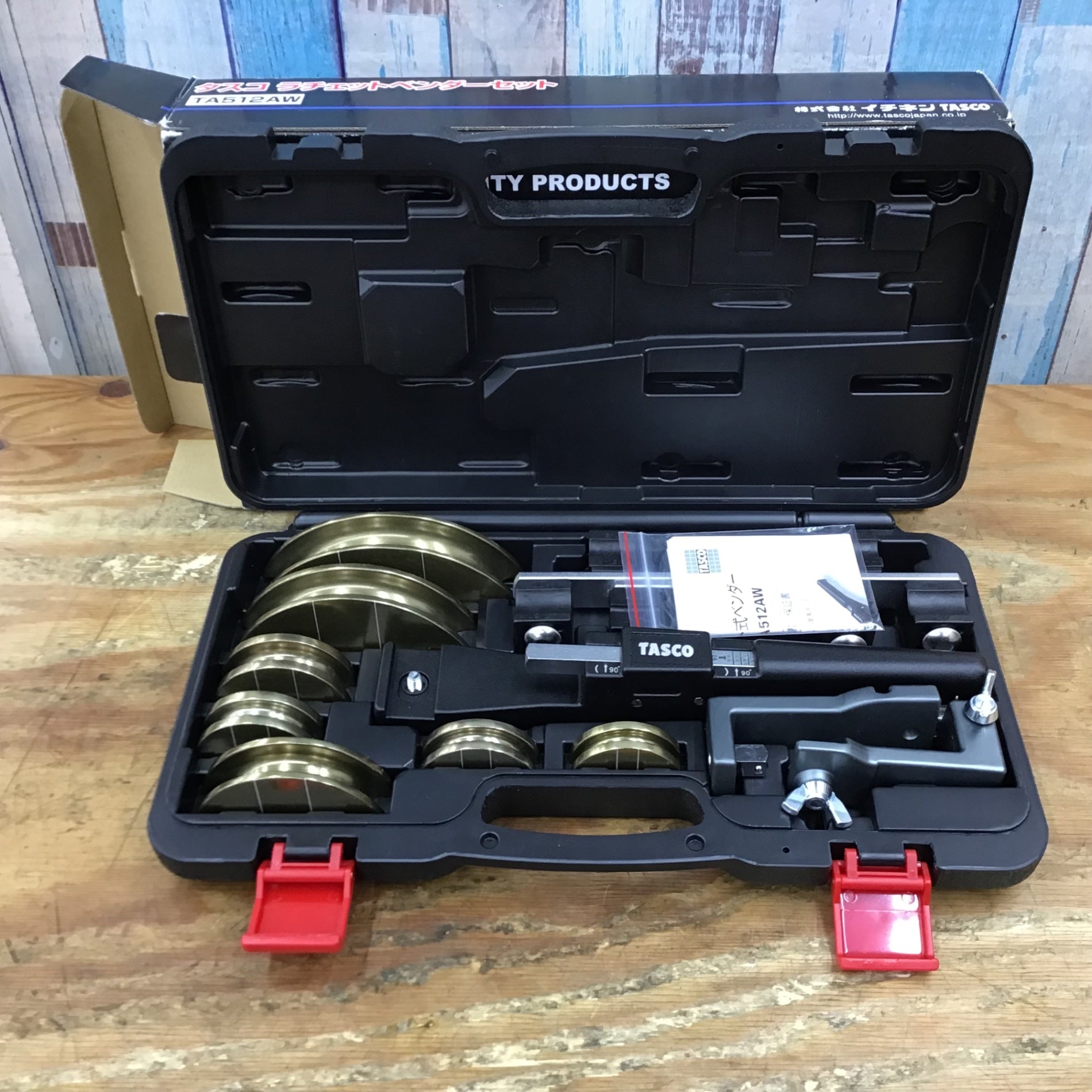イチネンTASCO TA512AW ラチェットベンダー セット