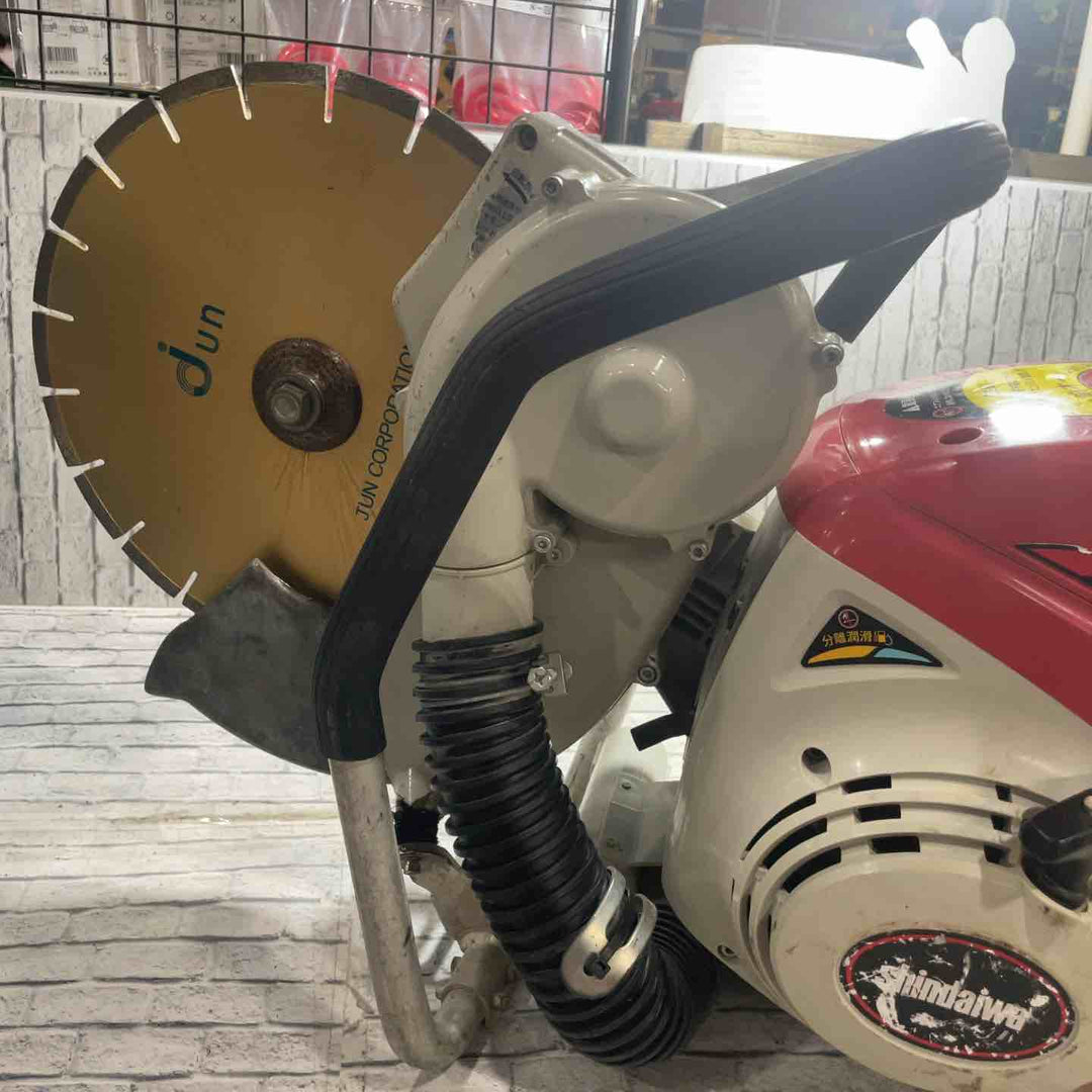 【中古品】 新ダイワ エンジンカッター 集じんタイプ 【ターボクリーン】 ECLD7412S-CD 【藤沢店】