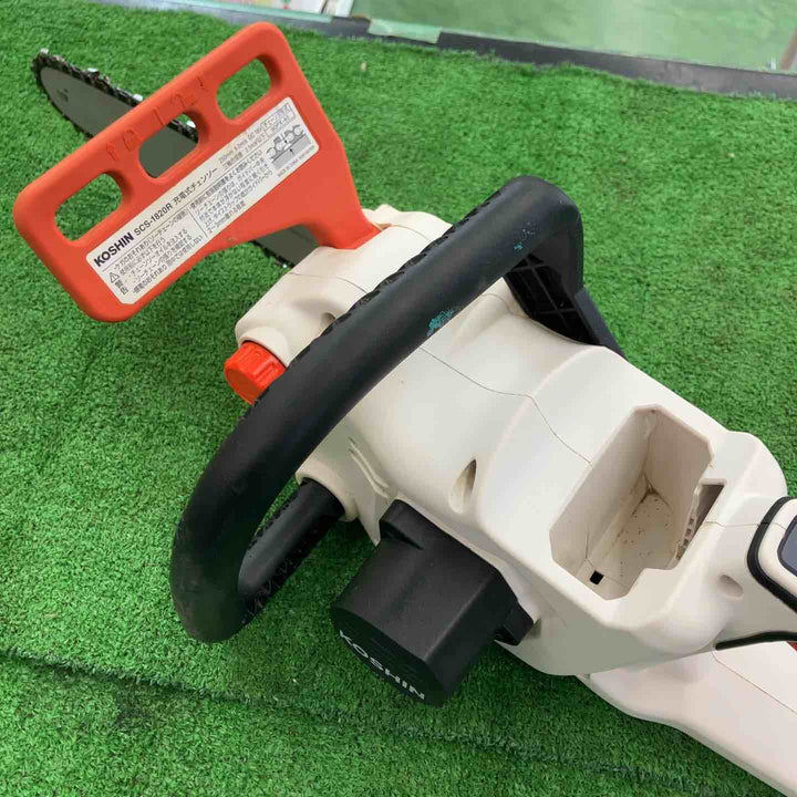 【中古品】 工進/KOSHIN 充電式 チェンソー・SCS-1820R 【桶川店】