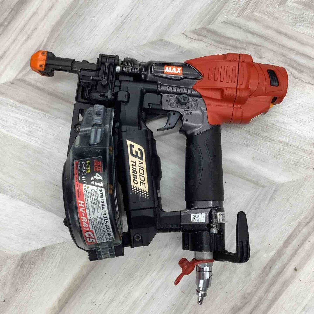 ★マックス(MAX) 高圧エアネジ打ち機 HV-R41G5-R【越谷店】