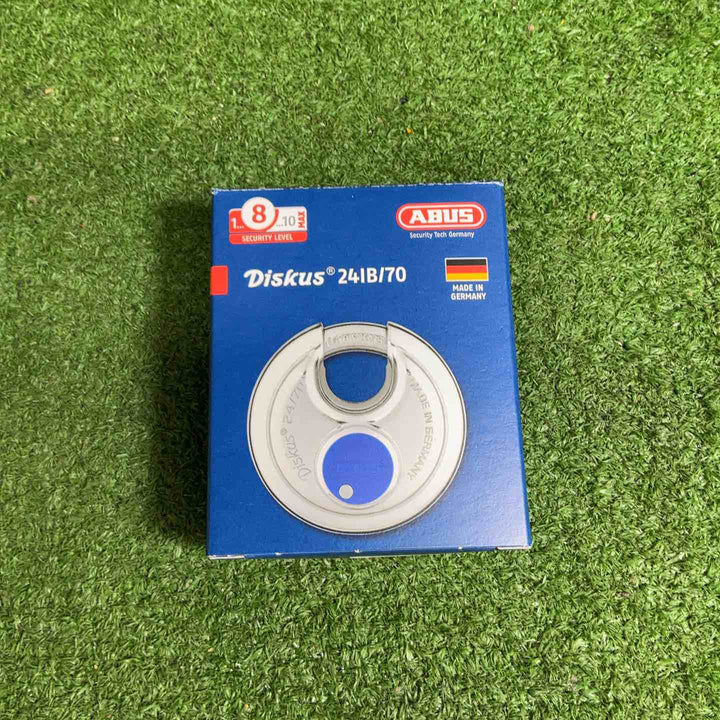 【未使用品】 ABUS アバス DISKUS ディスカス 南京錠 24IB-70 6個入 【藤沢店】