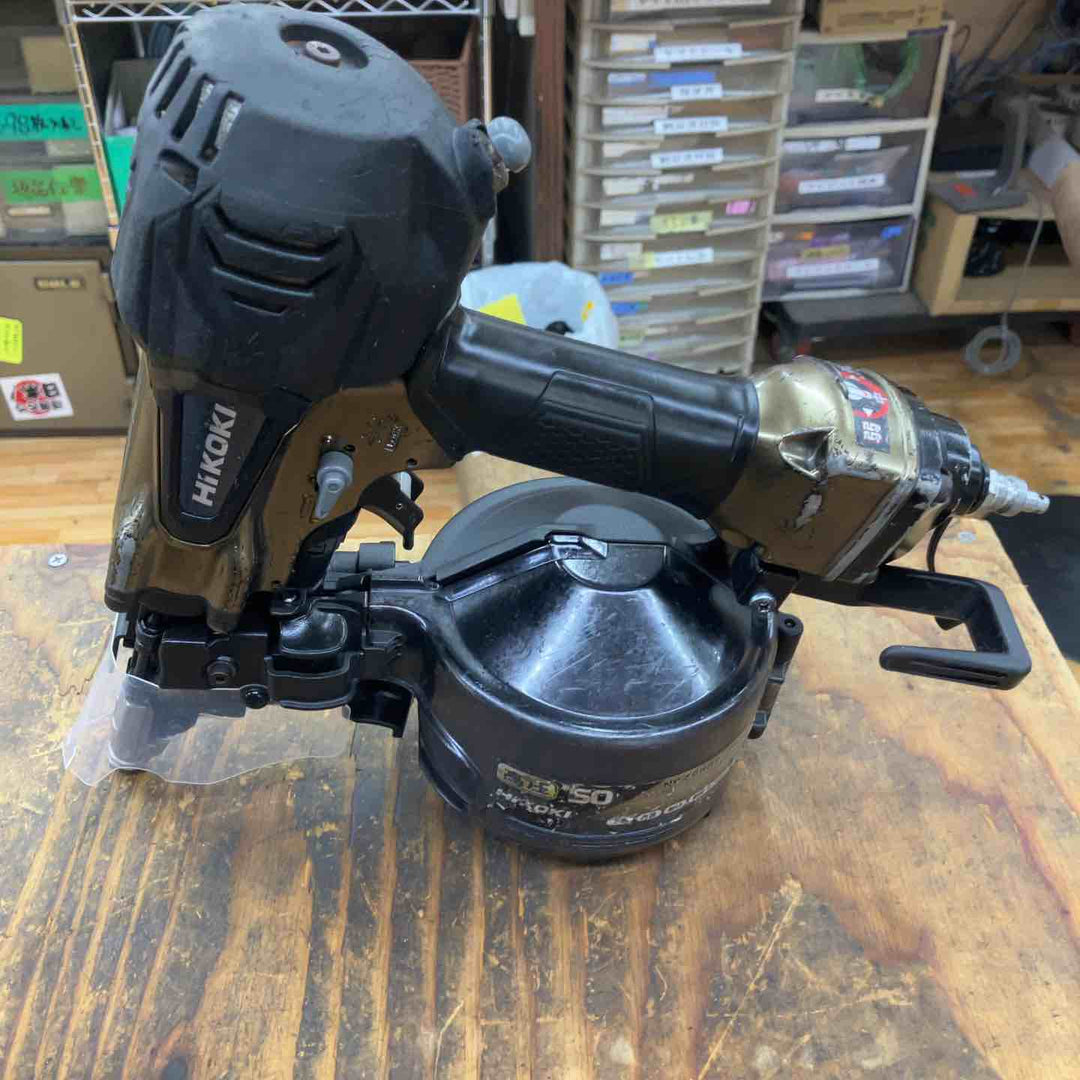 ★ハイコーキ(HIKOKI ※旧:日立工機) 高圧エア釘打ち機 NV50HR2(S)【柏店】