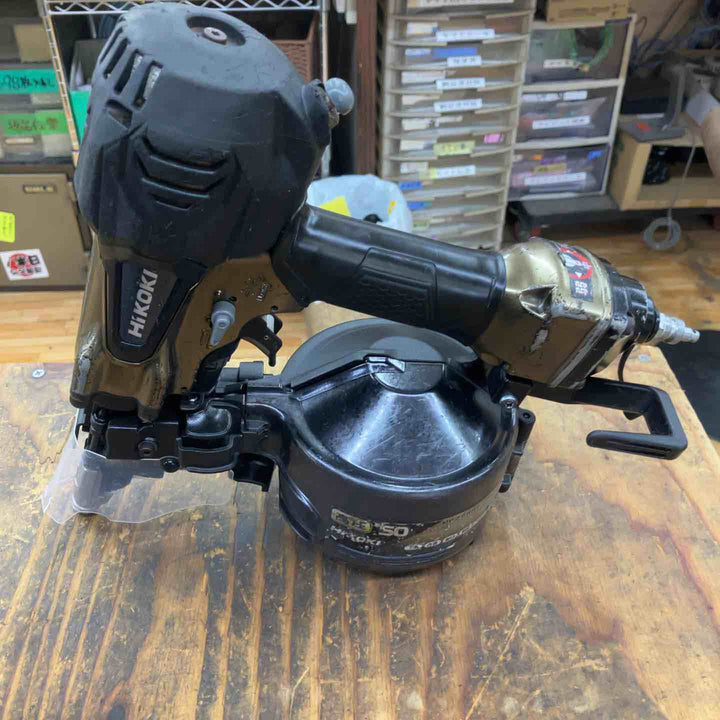 ★ハイコーキ(HIKOKI ※旧:日立工機) 高圧エア釘打ち機 NV50HR2(S)【柏店】
