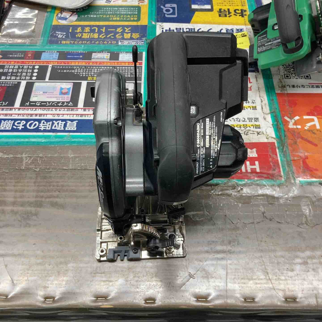 ★ハイコーキ(HIKOKI ※旧:日立工機)165mmコードレス丸のこ C3606DA(SK)(NNB)本体のみ【戸田店】