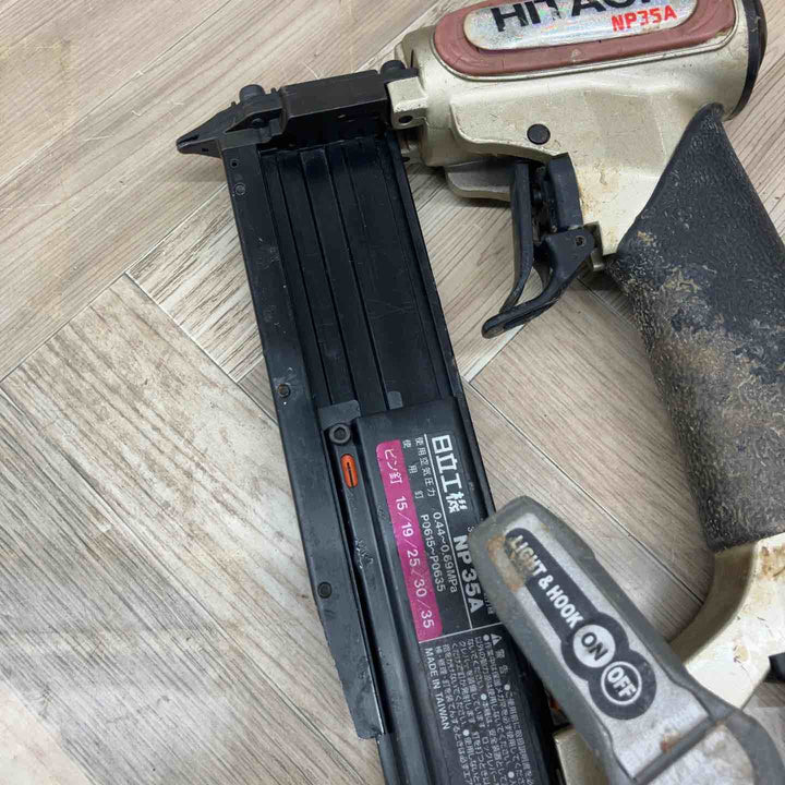 ★ハイコーキ(HIKOKI ※旧:日立工機) 常圧ピンネイラ NP35A【八潮店】
