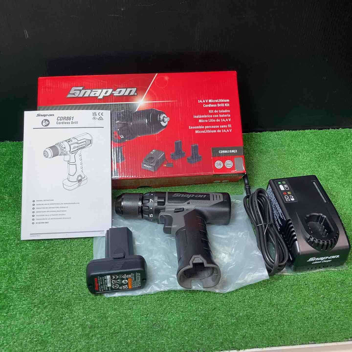 スナップオン/Snap-on  14.4V コードレスドリルドライバ CDR861GMJ2 ※バッテリー1個のみ商品となっております【岩槻店】