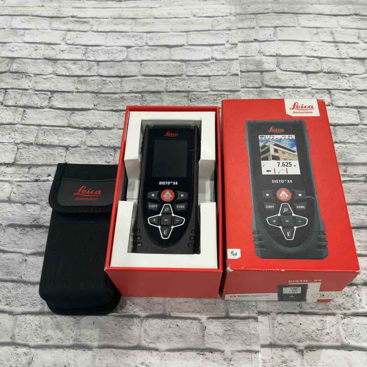 ライカ(Leica) レーザー距離計 Leica DISTO(ライカ ディスト) X4 PSC認定取得 日本正規品 DISTO-X4【川口店】