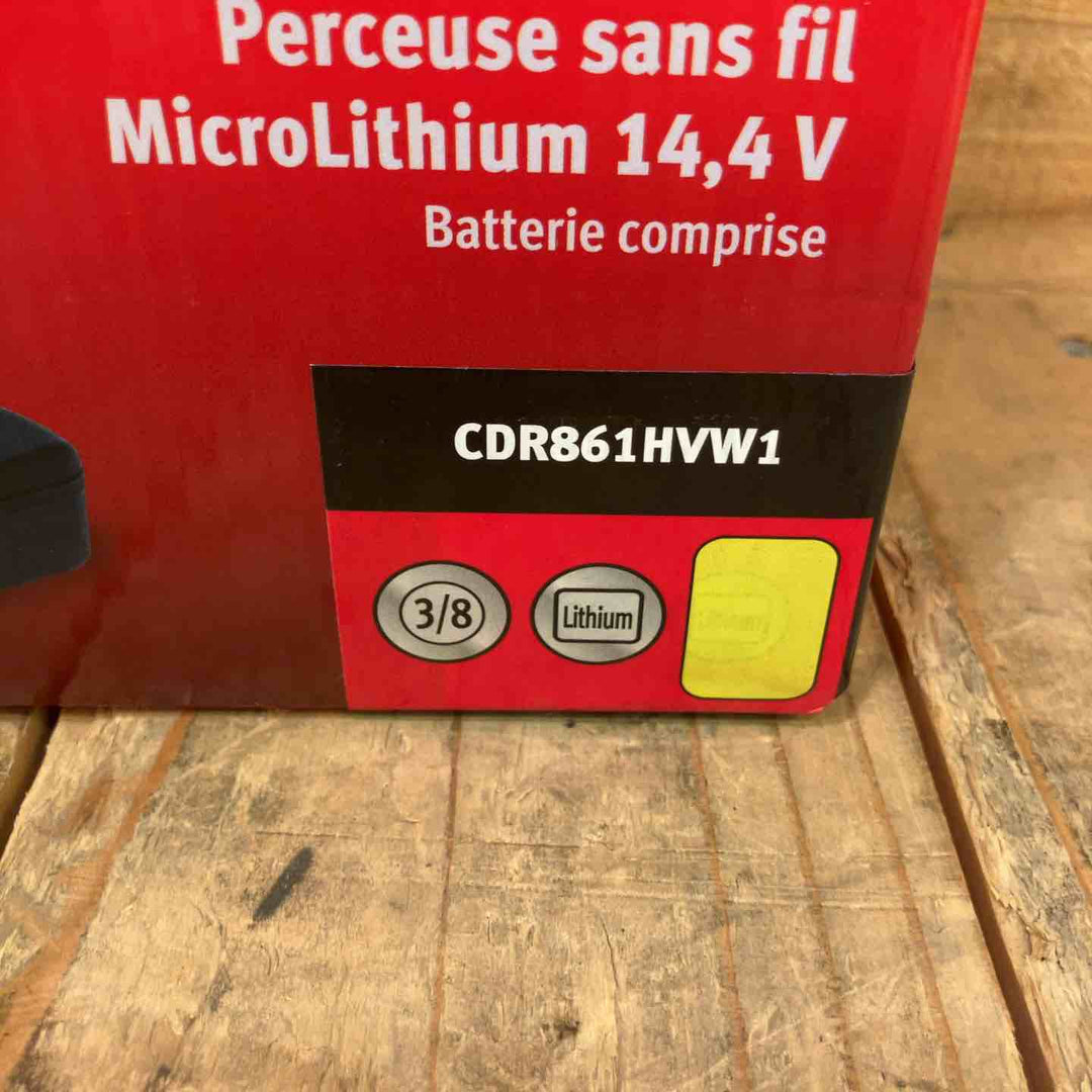 【未使用品】スナップオン(Snap-on) 14.4V コードレスドリル CDR861HVW1 本体+バッテリー1個セット【所沢店】