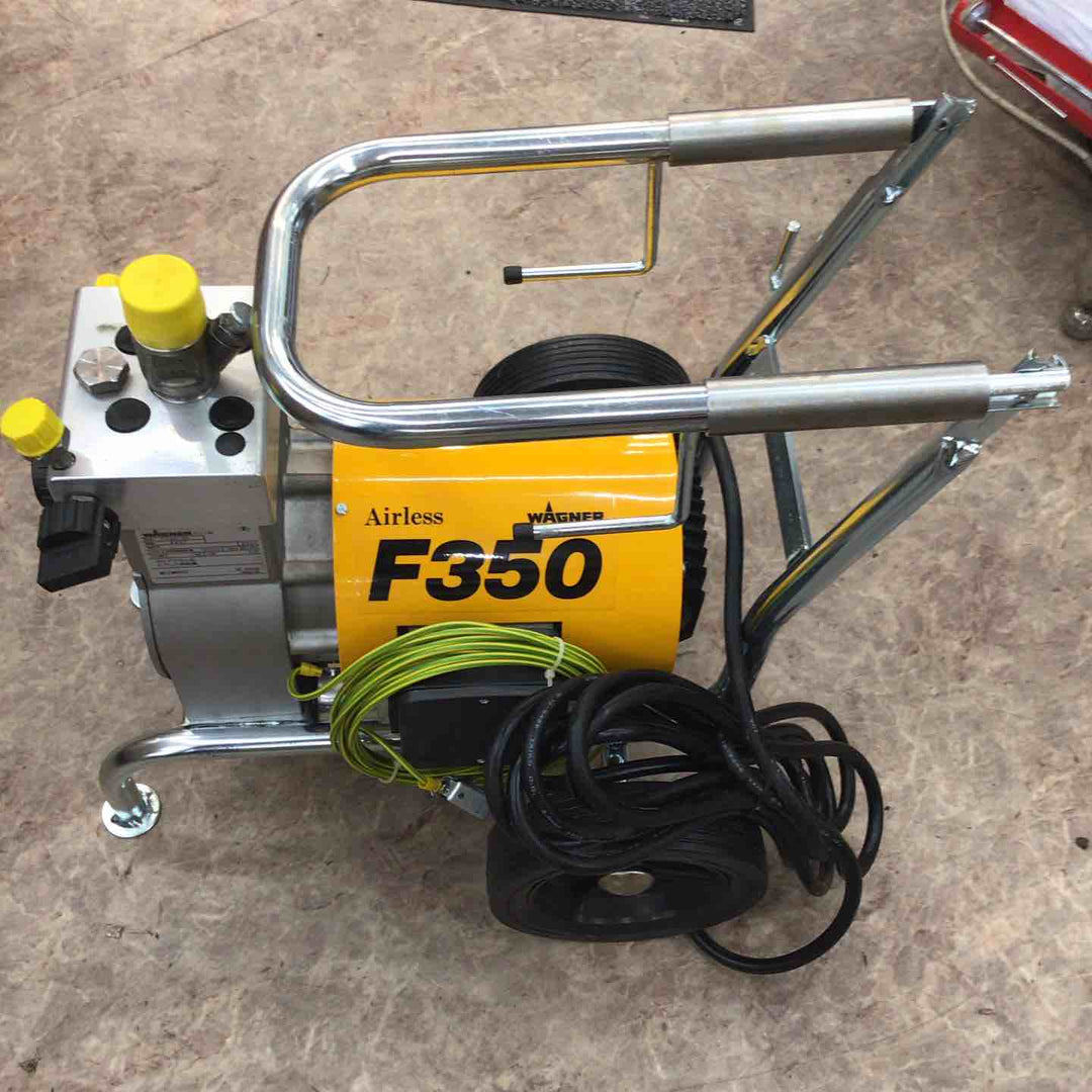 【店頭受取り限定】〇ワグナー(WAGNER) エアレス塗装機 Finish F350【所沢店】