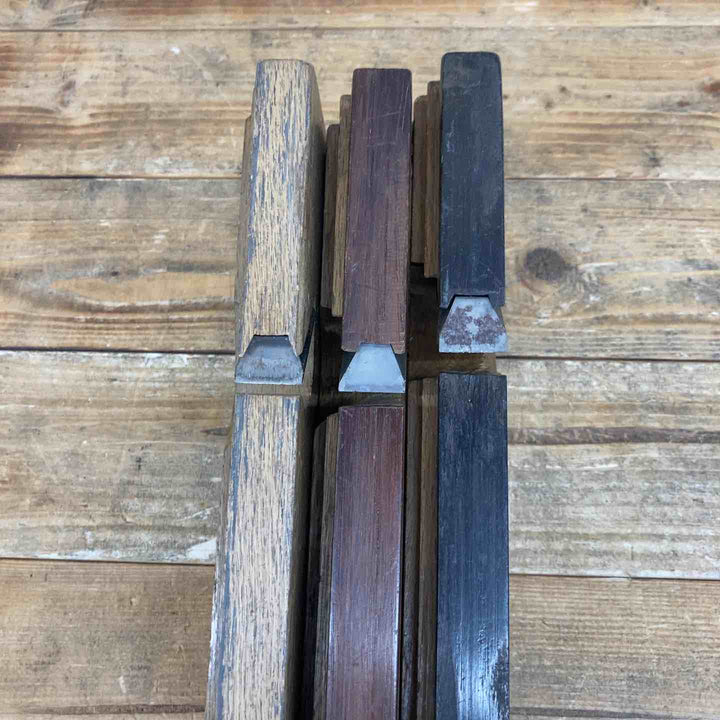 【中古品】 作者不明 合脇取鉋 5個セット 鉋 かんな カンナ 和工具 大工道具 鑿 のみ 鋸 のこ 【東大和店】