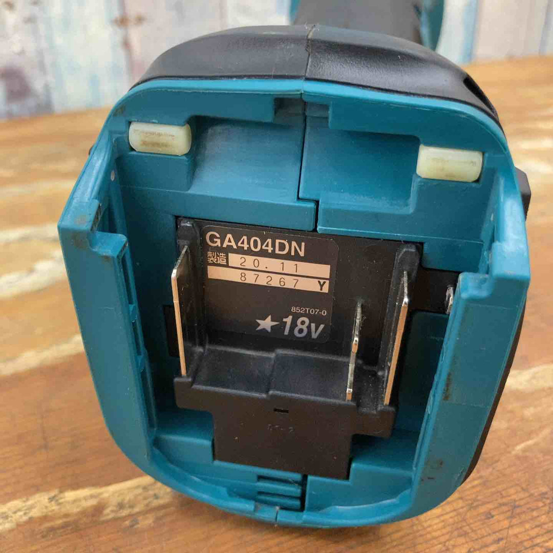 【中古品】☆マキタ(makita) 100mmコードレスディスクグラインダ GA404DZN (GA404DN) 18V 本体のみ【柏店】