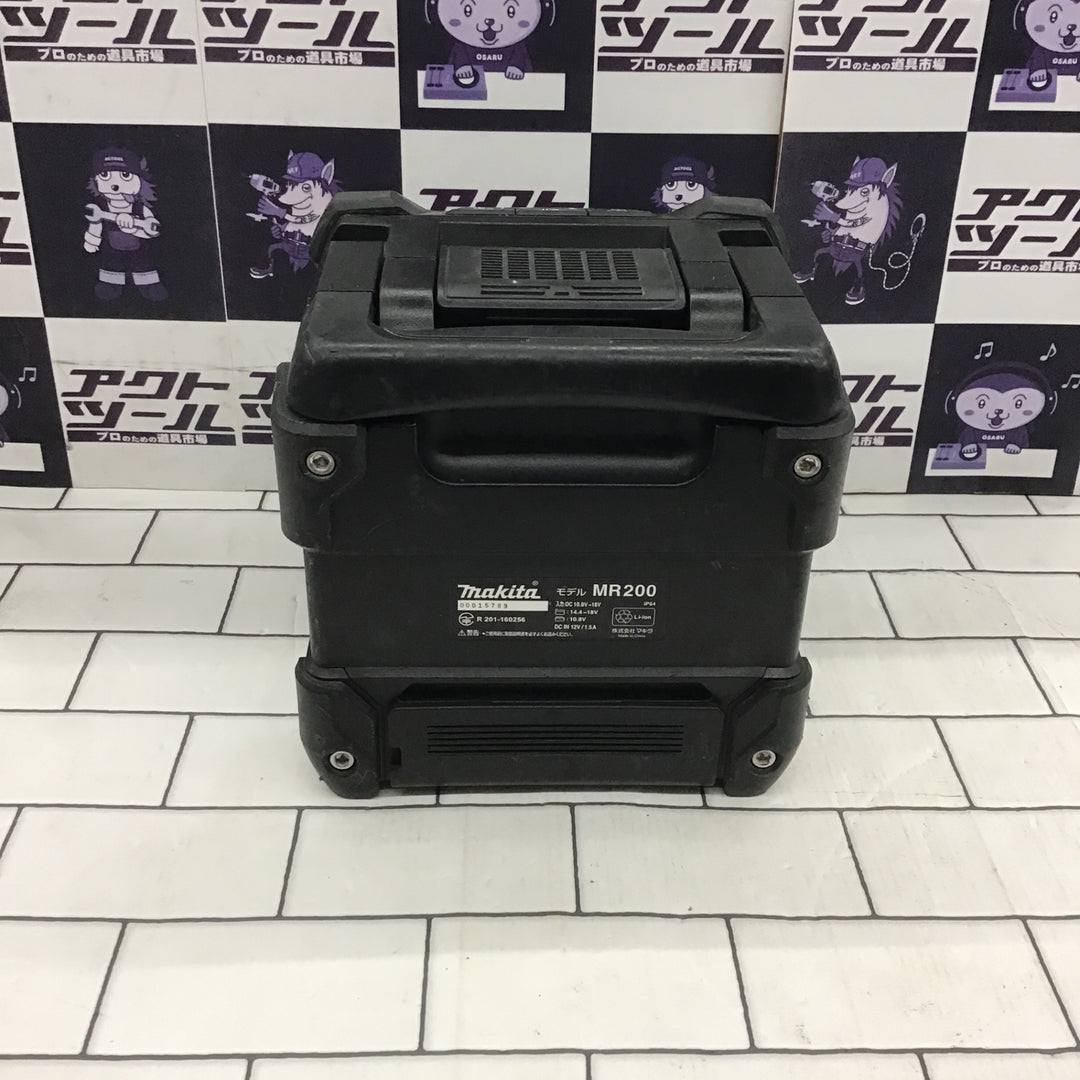 ☆マキタ(makita) コードレススピーカー MR200B【所沢店】
