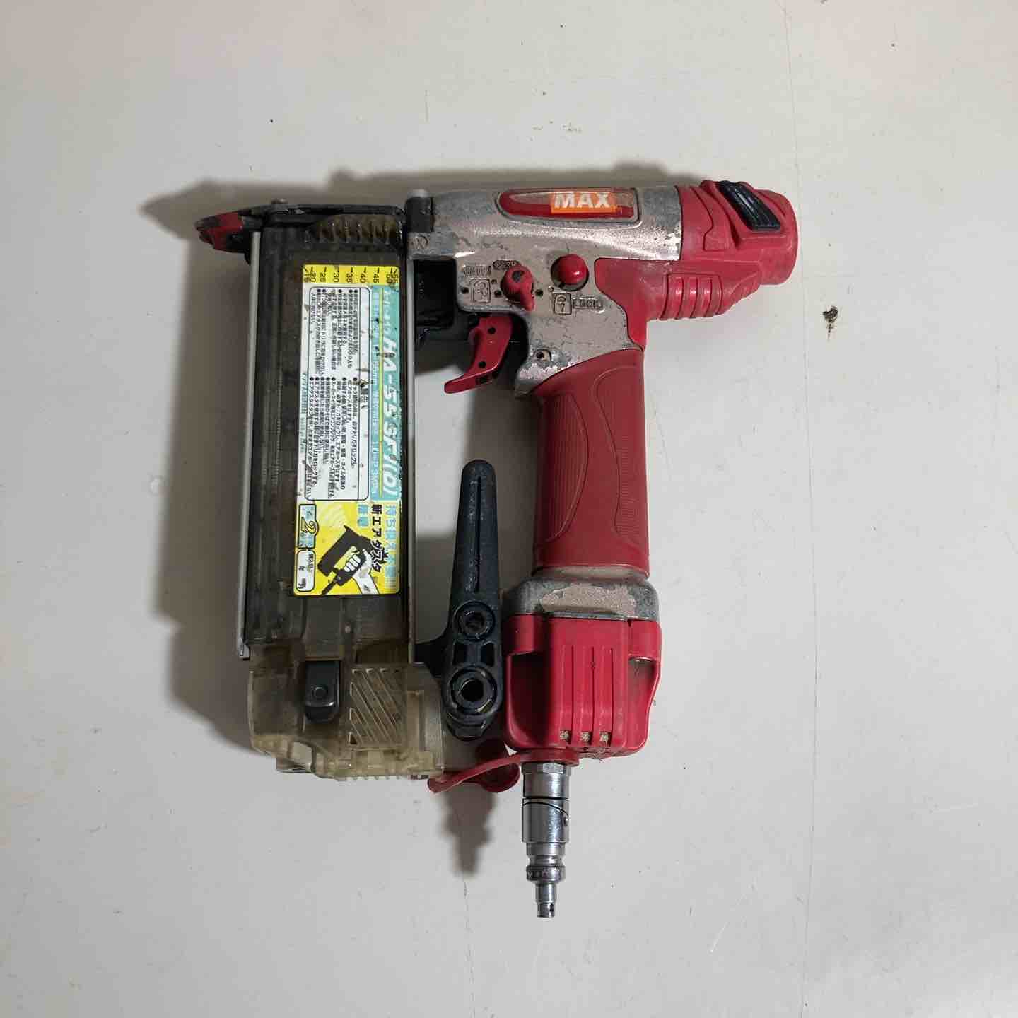 MAX TA221 フィニッシュネイラ 【リライズ野田愛宕店】【店頭取引限定】【中古品】1点限り早い者勝ち！ MAX マックス スーパーフィニッシュネイラ TA-221 - 中古工具・電動