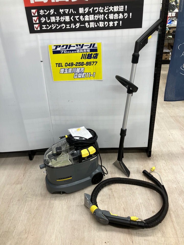 ケルヒャー(KARCHER) カーペットリンスクリーナー Puzzi8/1C　別売 フロアノズル付属！【川越店】