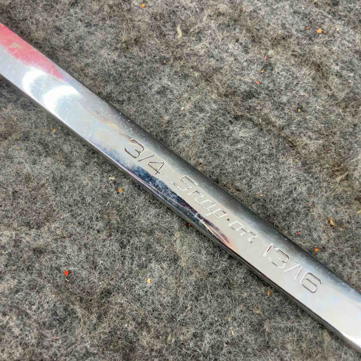 ◇スナップオン 3/4-13/16インチ メガネレンチ 12ポイント オフセット10° スタンダードハンドル  XB2426A【鴻巣店】