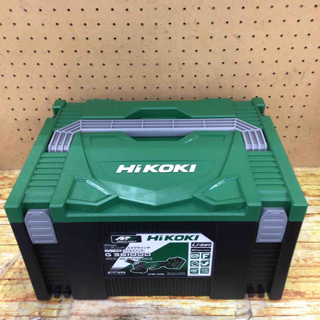 ハイコーキ(HIKOKI ※旧:日立工機) 100mmコードレスディスクグラインダ G3610DD(2XPZ)【川崎店】