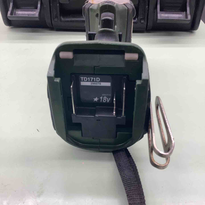 ★マキタ(makita) コードレスインパクトドライバー TD171DGXAG【越谷店】