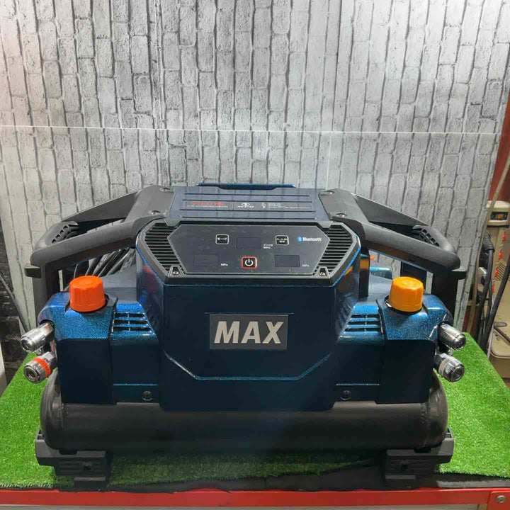 ★マックス(MAX) 高圧常圧兼用エアコンプレッサー AK-HL1310E_ラピスブルー【川口店】