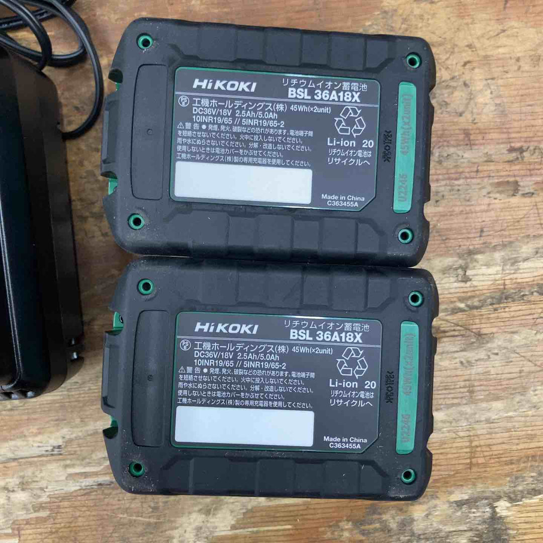 ★ハイコーキ(HIKOKI ※旧:日立工機) 125mmコードレスディスクグラインダ G3613DD(2XPZ)【柏店】