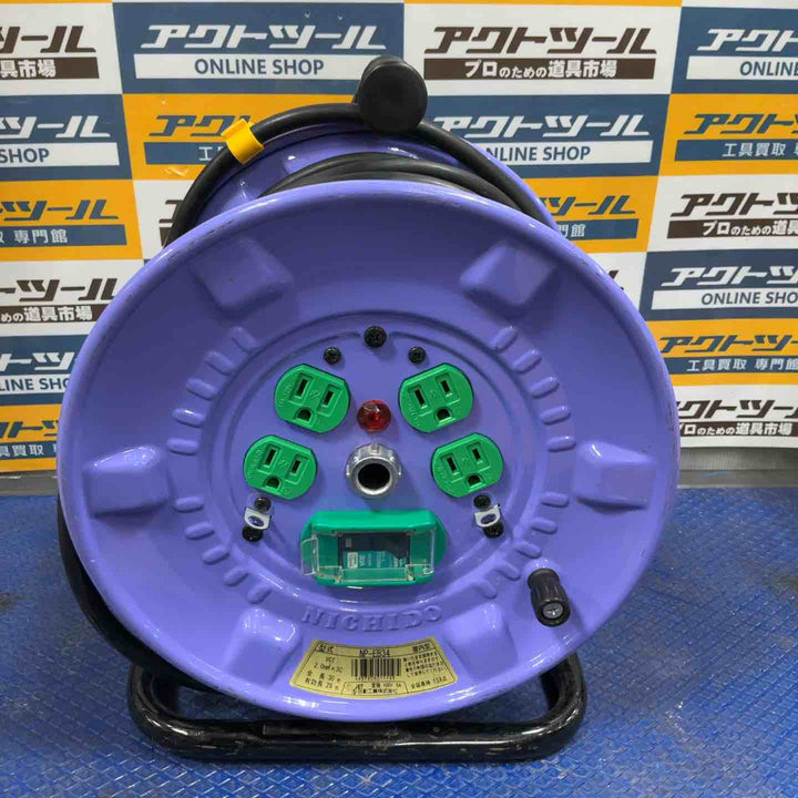◇日動 コードリール NP-EB34 ブレーカー付 22A-30M【草加店】