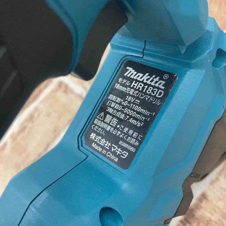 【中古品】マキタ(makita) コードレスハンマドリル HR183DZK【所沢店】