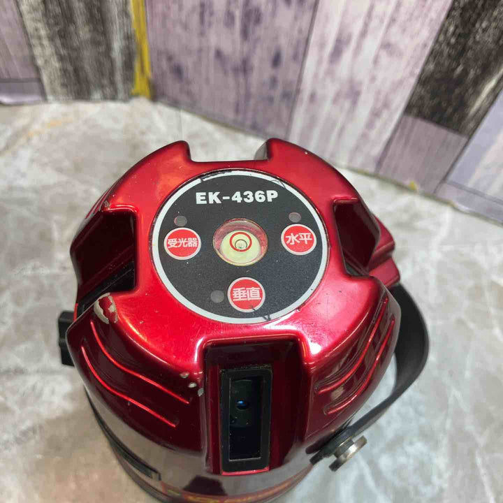 ◇FUKUDA フクダ 360℃ フルライン レーザー墨出し器 EK-436P 標準セット【アルミケース】【八潮店】