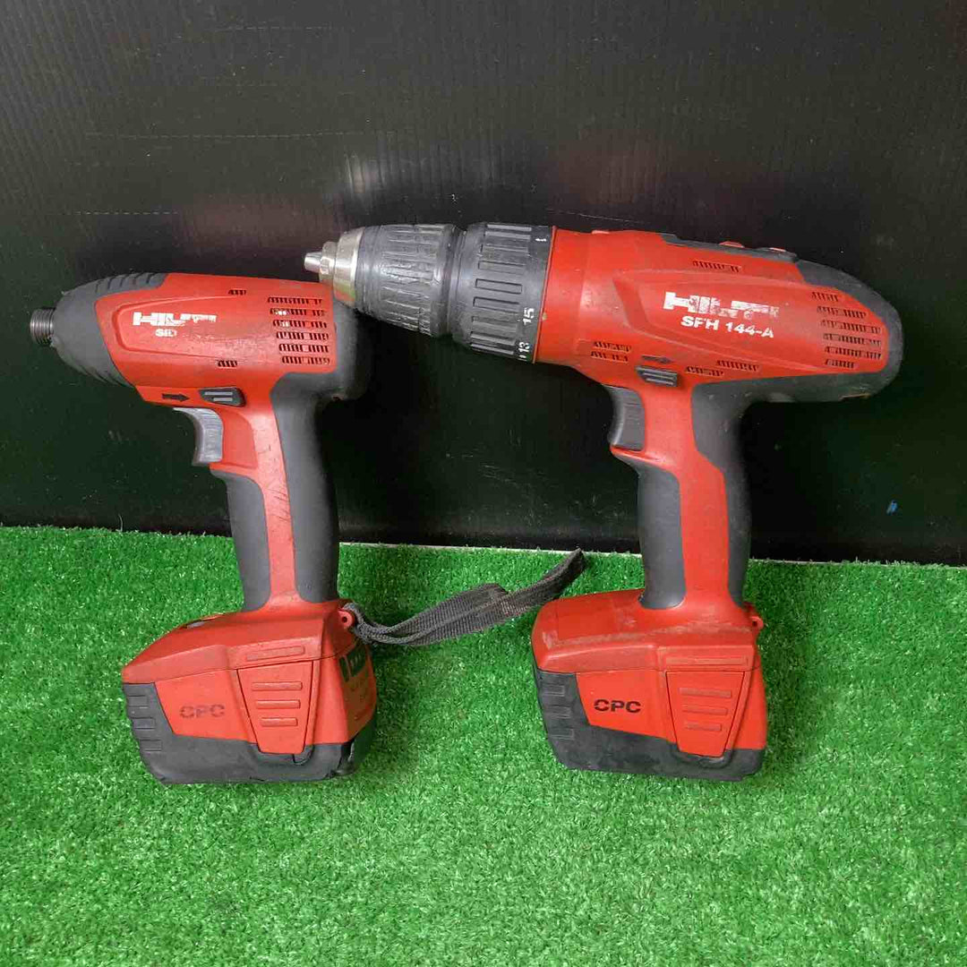 ◇ヒルティ(HILTI) コンボキット SFH144-A 振動ドリルドライバ SID144-A インパクトドライバ【岩槻店】