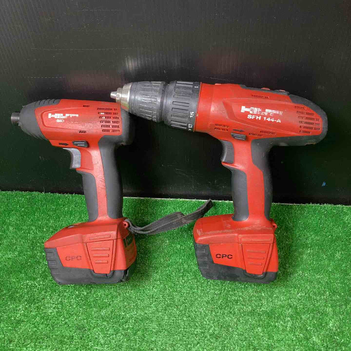 ◇ヒルティ(HILTI) コンボキット SFH144-A 振動ドリルドライバ SID144-A インパクトドライバ【岩槻店】