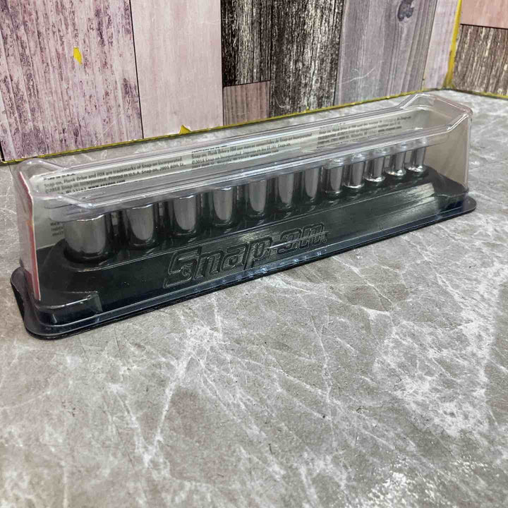 【中古品】snap-on/スナップオン　セミディープソケット　12ピースセット　1/4　112YTMMSY【八潮店】