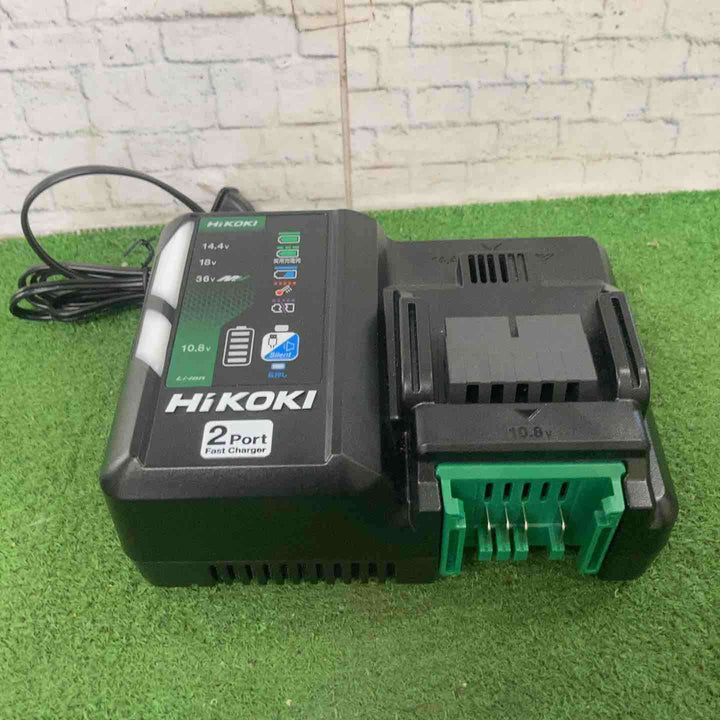送料無料！【未使用品】★ハイコーキ(HIKOKI ※旧:日立工機) 2ポート急速充電器 UC18YDML