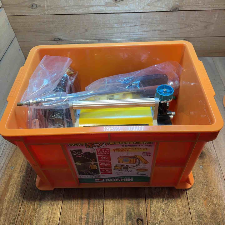 【中古】工進(KOSHIN) 電動噴霧器 ガーデンスプレイヤー MS-252C [ショートノズル54cm]【所沢店】