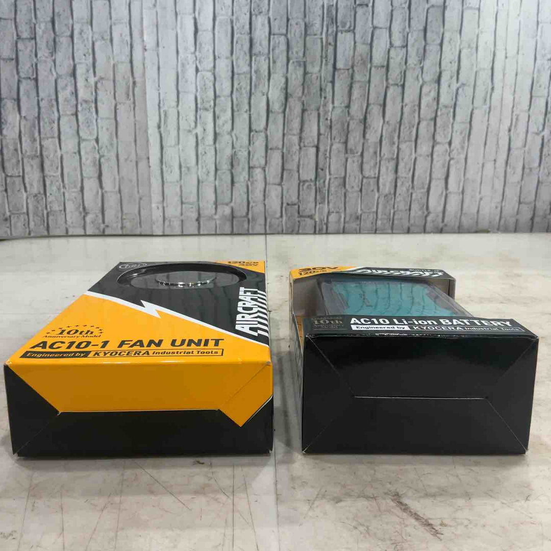 BURTLE エアークラフト2026年モデル 30Vリチウムイオンバッテリー AC10+ファンユニット AC10-1 【川口店】