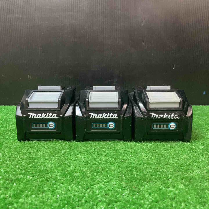 純正 マキタ(makita) リチウムイオンバッテリー 40Vmax/4.0Ah BL4040 3点 美品あり【岩槻店】