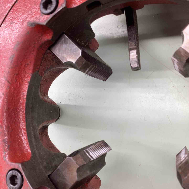 REX 自動切り上げダイヘッド 3 2-1/2 水道管 ガス管 電線管 配管作業 ねじ加工 【越谷店】