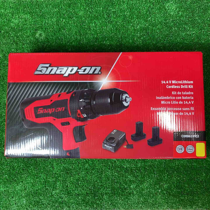 スナップオン/Snap-on コードレスドリルドライバ CDR861HVJ2 イエロー バッテリー2個付きフルセット 【岩槻店】