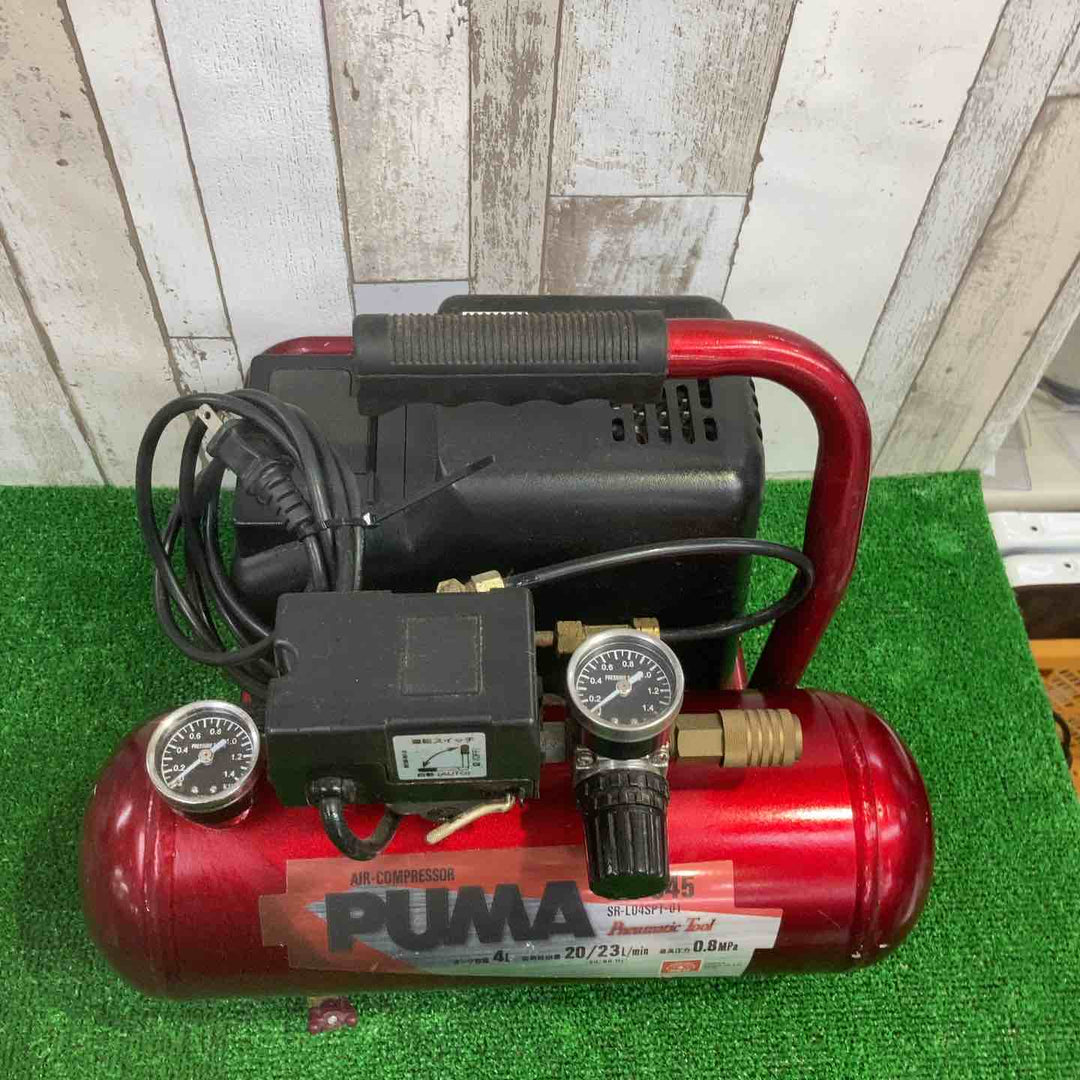 ◇藤原産業 (SK11) オイルレス エアーコンプレッサー SR-045 タンク容量 4L SR-L04SPT-01【町田店】